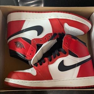 Sold! Chicago Air Jordan 1 4Y/ 5.5women